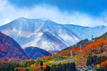 10月中旬から紅葉シーズン