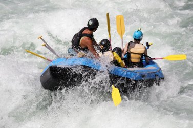 Abundant activities such as rafting